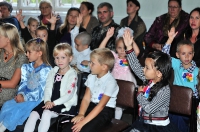 Посвящение учащихся. 30 сентября 2013 год