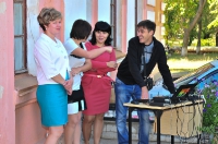 Торжественная линейка. 9 сентября 2013 года