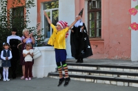 Торжественная линейка. 9 сентября 2013 года