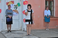 Торжественная линейка. 9 сентября 2013 года