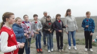 Акция у стелы «Штык». 24 апреля 2014 года