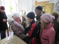 Экскурсия воспитанников объединения «Юный художник» в Дом художника 27 октября 2011 года