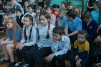 Соревнуясь рядом с папой, я готовлюсь стать солдатом. Февраль 2015 года