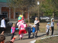 Открытие детской площадки в Советском районе. 7 сентября 2012 года