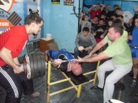Турнир по жиму штанги. 29 декабря 2012 года