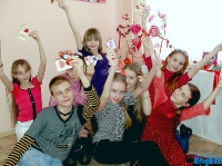 День Святого Валентина по-английски. 14 февраля 2012 года