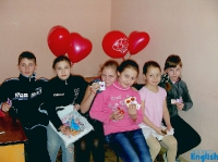 День Святого Валентина по-английски. 14 февраля 2012 года