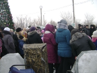 Открытие новогодней елки в поселке ОЗТП