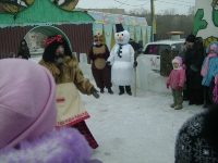 Открытие новогодней елки в поселке ОЗТП