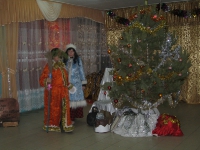 Новогодний утренник в детском клубе «Гайдаровец». Декабрь 2012 года