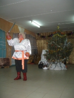 Новогодний утренник в детском клубе «Гайдаровец». Декабрь 2012 года