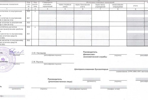 Отчет об исполнении учреждением плана его финансово-хозяйственной деятельности на 1 января 2013 г.