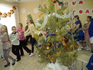 Новогодний утренник в детском клубе «Энтузиаст»