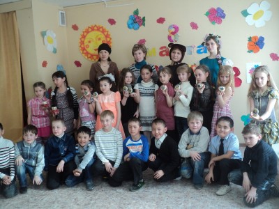 8 марта в детском клубе «Энтузиаст»