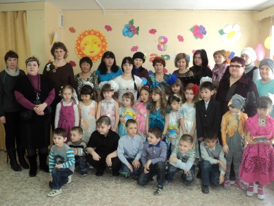 8 марта в детском клубе «Энтузиаст»