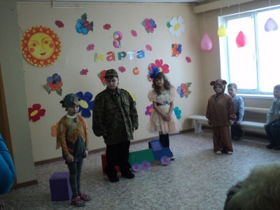 8 марта в детском клубе «Энтузиаст»