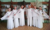 Покров день в Оренбургском платке