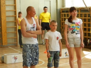 Папа,  мама и я - спортивная семья
