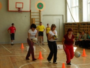 Папа,  мама и я - спортивная семья