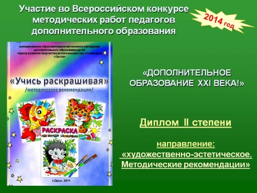 Участие в городских и областных конкурсах методических материалов